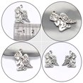 thumbnail image 2 of KAKOWELY 50 colgantes de ángel clásicos, bonitos colgantes para collares, preciosos suministros de joyería., 2 of 5