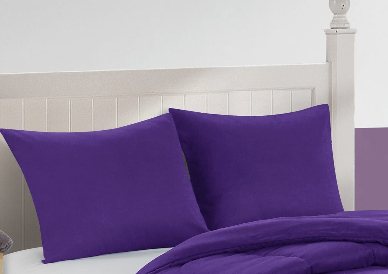 Pop Shop University 2 Piece Comforter Set, Twin XL, Purple, Polyester