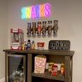 thumbnail image 3 of Letrero de Neón JIARODEY "Snacks" Colorido con Luz USB Regulable, 3 of 6