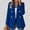 Tops-236Blue, variant on Xdegoge Blazer for Women Notch Lapel Long Sleeve Dressy Casual Work office Slim Fit Double Breasted Button Up Fashion Lightweight Summer Spring Tops Stylish Business Jacket