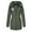 Army Green, variant on Babcutegg Womens Parka Jackets Long Sleeve Side Pockets Fleece Lined Fall and Winter Clothes for Women Army Green Size 2XL