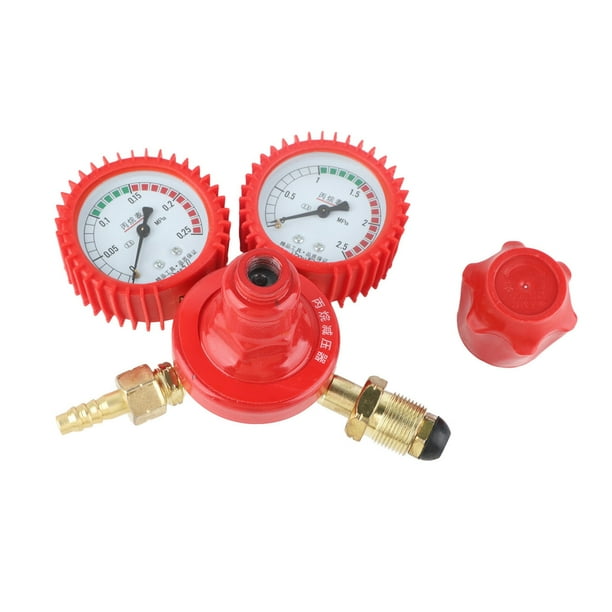 Gas Pressure Regulator,Propane Tank Gauge Clear Gas Pressure Gauge