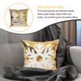 thumbnail image 4 of GOOHOCHY 2pcs Navidad Decoración Pillowcases Copos de nieve Pillowcases Cubiertas de almohadas de copo de nieve, 4 of 7
