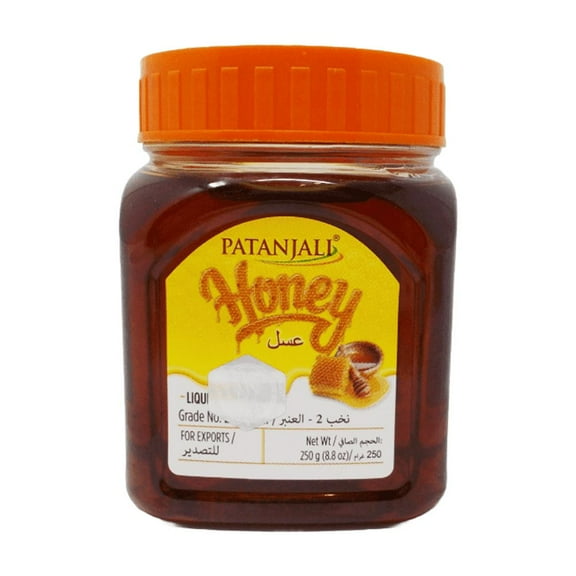 Patanjali Pure Honey - 2 pack x 8.8 Oz Jar (Rich in Flavor and Natural Goodness)