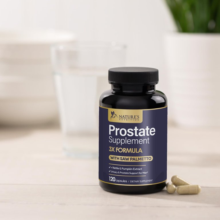 BioProstate- Ultimate Prostate Support | Blend With Pumpkin Seed, Maca Root, Nettle Leaf, Zinc, & Vitamin B6. Cranberry For Men's Health- Gluten-Free Pack Of 2
