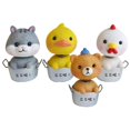 thumbnail image 3 of Car Interior Ornament Dashboard Decoration Cake Topper Cute Resin Shelf Decor Animal L, 3 of 9