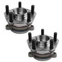 TRQ Rear Wheel Bearing & Hub Assembly Set LH & RH Sides for Tesla Model 3 BHA30425