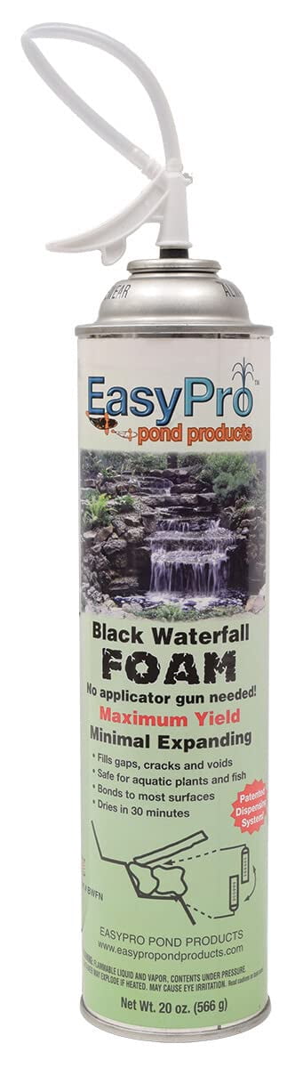 WFN Easy Pro Waterfall Foam, Black, 20-Ounce
