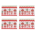 thumbnail image 1 of Manteles de Navidad Juego de 4 manteles individuales para vacaciones de invierno, Navidad, cocina, comedor, mantel individual, accesorio de feliz año nuevo Zhivalor CPB-CJZ386-5, 1 of 5