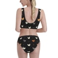 thumbnail image 3 of Picia Funny Chicken Women's High Waisted Bikini Scoop Neck Swimsuit Two Pieces Bathing Suit-Medium, 3 of 8