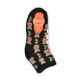 thumbnail image 4 of Wonder Nation Girls Teddy Bear and Holiday Quarter Crews Socks, 6-pack, Size Medium (Shoe Size 10.5-4), 4 of 6
