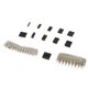 thumbnail image 4 of 620 Piezas de 40 Pines 2,54mm Tono Cabezales de Fila de Conectores Dupont de 260V de Metal Accesorios para Automóvil Sunnimix 2.54mm cabezal, 4 of 8