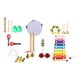 thumbnail image 3 of Juego de 20 instrumentos musicales para niños, instrumentos de percusión de madera, juguetes musicales para bebés, 3 of 9