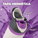 thumbnail image 4 of Termo Botella de Agua Hidranur 32 Oz, Tapa Hermética Antifugas, Morado, 4 of 5