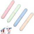 thumbnail image 1 of Soporte para cepillo de dientes de viaje, 4 Uds., almacenamiento antibacteriano a prueba de polvo, estuche portátil para cepillo de dientes, caja de almacenamiento para viaje, Camping, escuela, 1 of 6