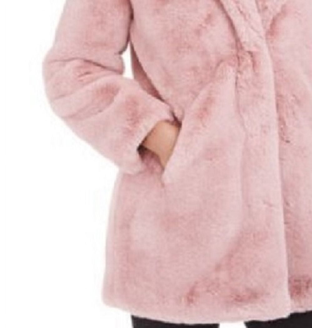 Apparis Women's Eloise Faux-Fur Coat Pink Size Medium