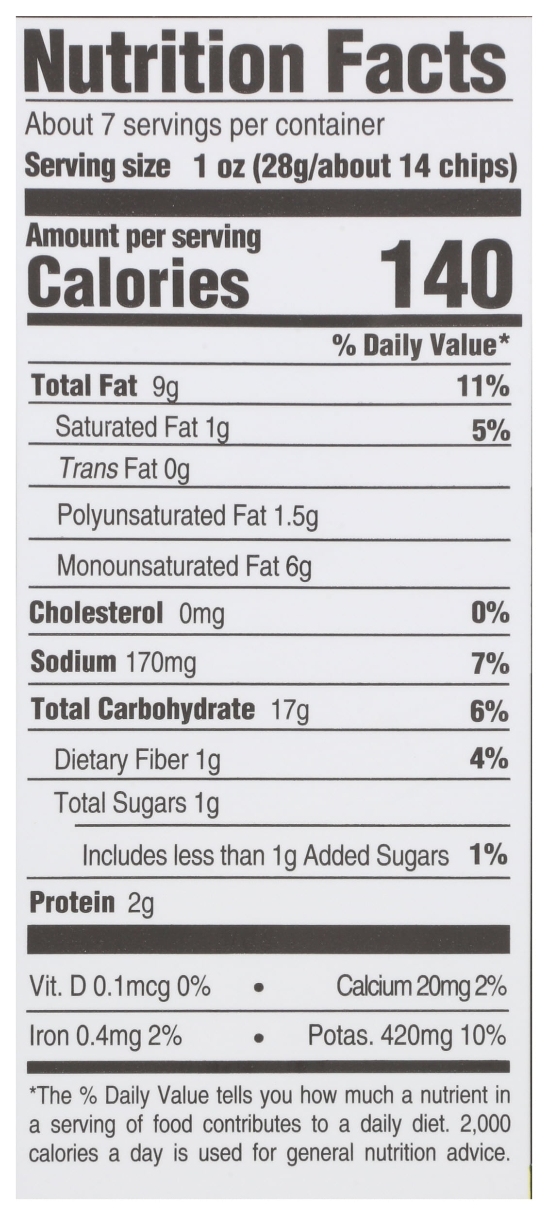 Pack of 12, Boulder Canyon Sour Cream & Chives Potato Chips, 6.5 oz