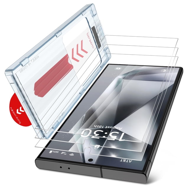 Protector de pantalla y lente de cámara para Samsung Galaxy S24 Ultra