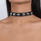 thumbnail image 1 of Collar de Cuero - Joyería Punk Rock Accesorios Gargantillas de Cuero y Metal Ropa Collares, 1 of 5
