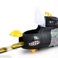 thumbnail image 4 of Submarine Shark Toy with 6 Metal Alloy Car Models Portable Children Toy Storage Box with Slides, 4 of 5