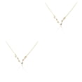 thumbnail image 4 of Qarigey Ins constelaciones tema zodiaco collar rhinestone chic encanto colgante Type5 NO5, 4 of 6
