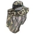 thumbnail image 3 of Gorra de Pescador uxcell con Estampado de Camuflaje diseño de malla para hombre, 3 of 3