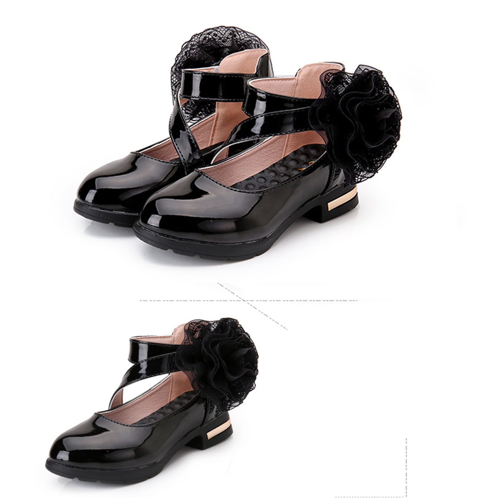 Chaussures de princesse Disney à talons hauts,pour enfants, pour fête