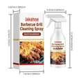 Cleaning Supplies 2024 New BBQ Grill Cleaning Spray Powerful Cleaning