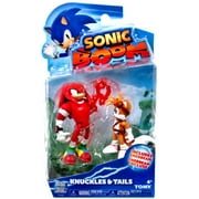 Sonic The Hedgehog Sonic Boom Knuckles & Tails 3" Action Figure 2-Pack