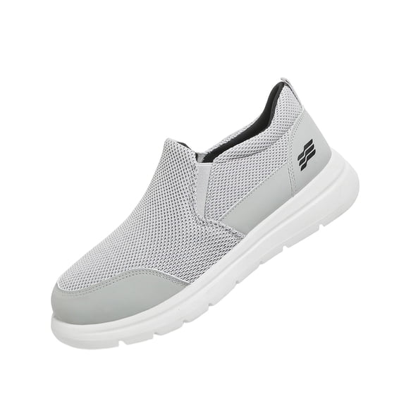 XUNKUSGA Shoes for Men Casual Mesh Extra Wide Slip On Loafers for Men Lightweight Non-Slip Breathable Mens Shoes for Standing All Day,6