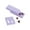 Purple, variant on MOMOJIA Portable Polymer Clay Bead Rolling Mold Craft Tool For DIY Jewelry Earrings Pendant Making With Punching Function