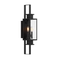thumbnail image 4 of Ascott 2-Light Outdoor Wall Lantern in Matte Black, 4 of 5