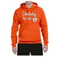 thumbnail image 2 of Wild Bobby, Daddy to Be Pregnancy Reveal Gift Parents to Be, Pop Culture, Unisex Graphic Hoodie Sweatshirt, Orange, Medium, 2 of 3