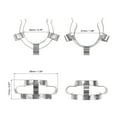 thumbnail image 4 of Uxcell Steel Joint Clip Lab Mounting Clamp for 24/29mm 24/40mm Glass Taper Joint, 4 of 5