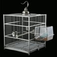 thumbnail image 2 of Comedero para pájaros, comedero para pájaros de plástico transparente, comedero automático para pájaros, comedero para pájaros transparente, acabado de lujo, 2 of 10