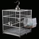 thumbnail image 2 of Comedero para pájaros, comedero para pájaros de plástico transparente, comedero automático para pájaros, comedero para pájaros transparente, acabado de lujo, 2 of 10