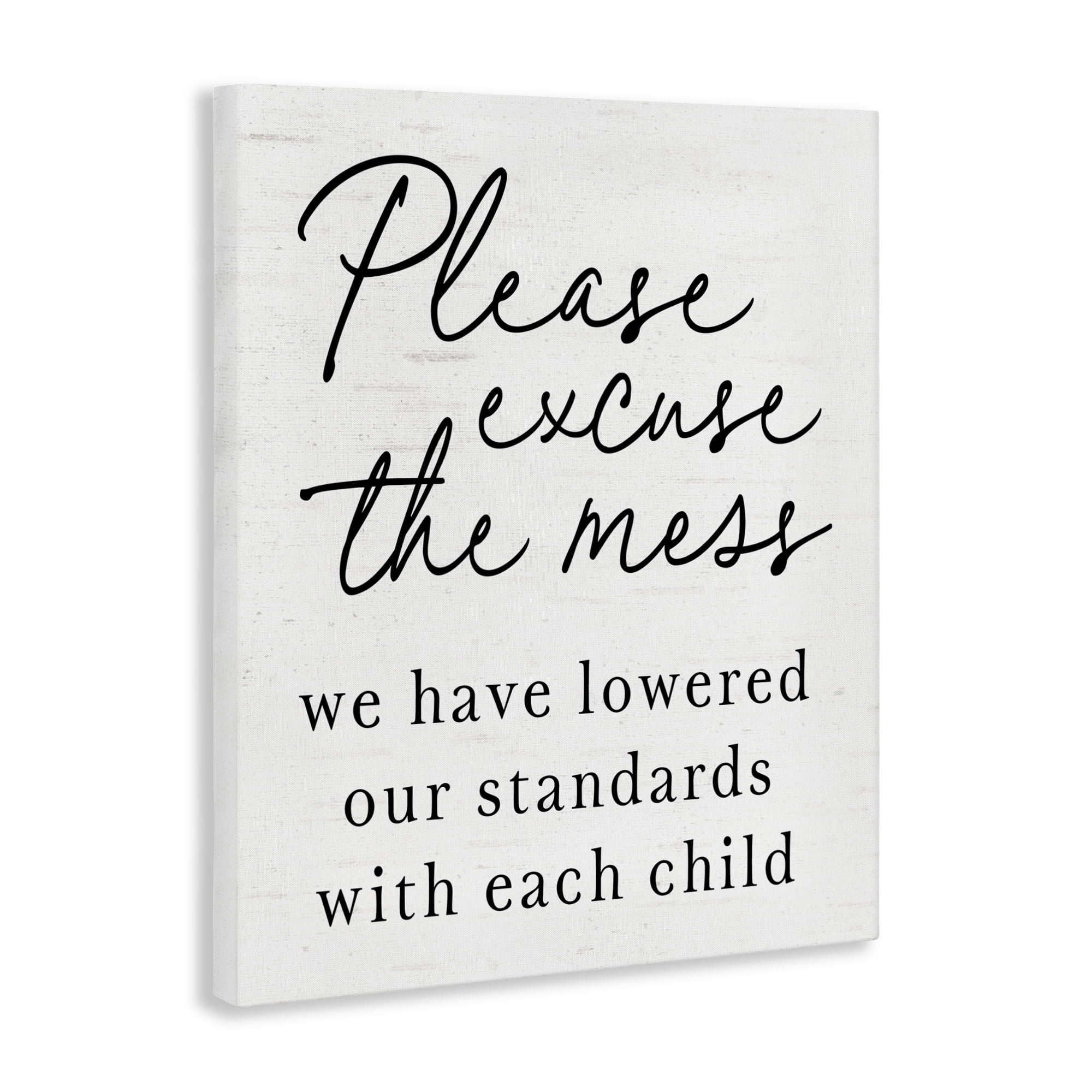 Lowered Stand With Each Child Canvas Wall Art, design by Lettered and Lined