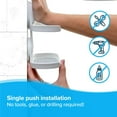 thumbnail image 3 of SlipX Solutions Patented Power Lock Suction Double Soap Saver, 3 of 8