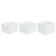 thumbnail image 5 of Cajas de exhibición de acrílico de 3 piezas, soportes de exhibición de escritorio anidados de 5 lados blancos para 6 7 8 pulgadas, 5 of 9