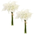 thumbnail image 1 of 20pcs Flores artificiales Ornamento de ramo para el hogar Festival de boda Decoración, 1 of 3