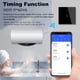 thumbnail image 4 of 40A Tuya Smart Wifi Calentador de Agua Caldera Interruptor Táctil Aire Acondicionado Temporizador de Luz Aplicación de Pared UE para Home Negro, 4 of 5