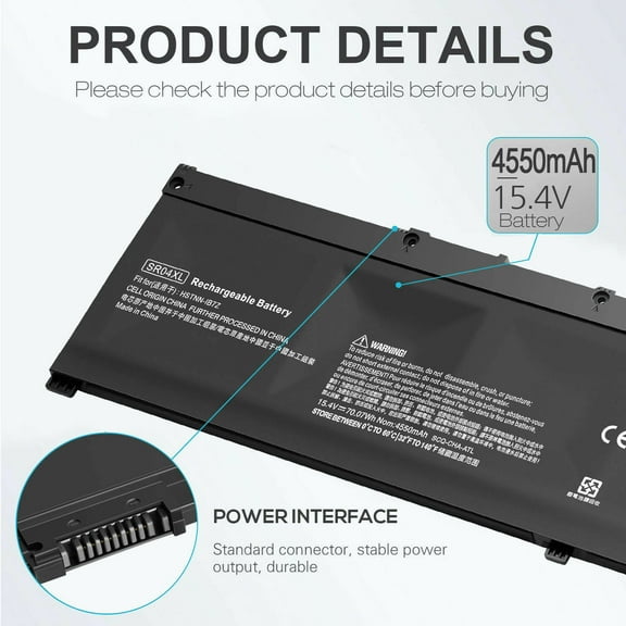 SR04XL 917678-171 Laptop Battery for HP Omen 15 15-ce0xx 15-CB000 15-CB035WM