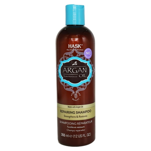 Hask Argan Oil Repairing Shampoo, 12 Oz., Pack of 2
