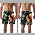 thumbnail image 3 of luoweisi Men's Beach Shorts Quick Dry Swim Trunks with Mesh Lining Squirrel 2XL, 3 of 5