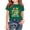 Army Green, variant on Boys Girls School Uniform T - shirts,Letter Printed Round Neck Short - Sleeved Academy Tees Green 2-3 T