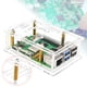 thumbnail image 1 of Caja de acrílico Para Raspberry Pi 5 carcasa acrílica disipador térmico de cobre puro con ventilador de refrigeración (modelo D), 1 of 8