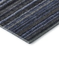 thumbnail image 4 of Addison Rugs Mayfield Washable Transitional Stripes Blue Rectangle Rug, 10' x 14', 4 of 6