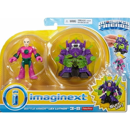Fisher-Price Imaginext DC Super Friends, Battle Armor - Lex Luthor