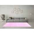 thumbnail image 3 of Ahgly Company Indoor Square Oriental Pink Traditional Area Rugs, 6' Square, 3 of 4