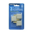 thumbnail image 6 of Bright Way TPA3 Outlet Adapters 3 to 2 Prong 3 Count, 5-Pack, 6 of 6